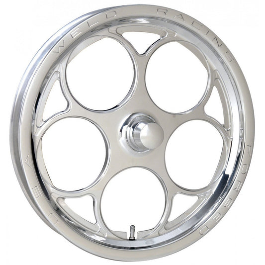 Weld 86P-17001 Magnum Frontrunner Wheel 17x3.5 Strange Spindle ET-13 BS1.75 Polished