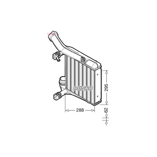 Denso DIT28012 Dit28012 Intercooler For Porsche Panamera (970) | ML Performance UK