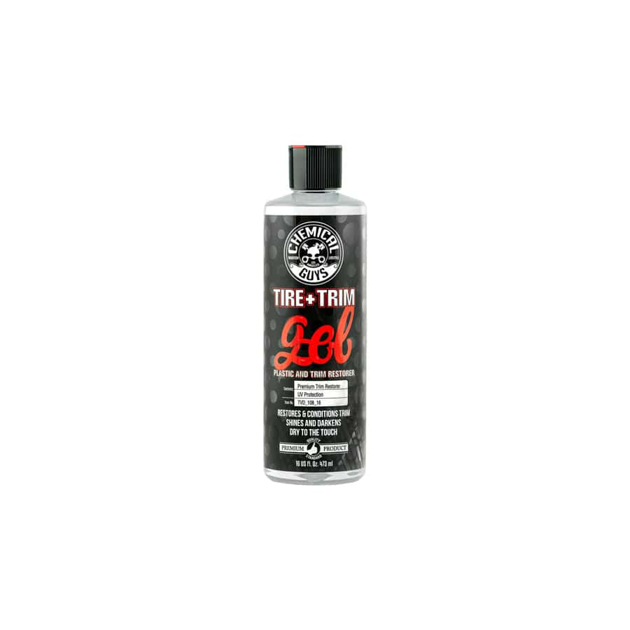 Chemical Guys Tire+Trim Gel Plastic and Rubber High-Gloss Restorer and Protectant 16oz | ML Performance UK Car Parts