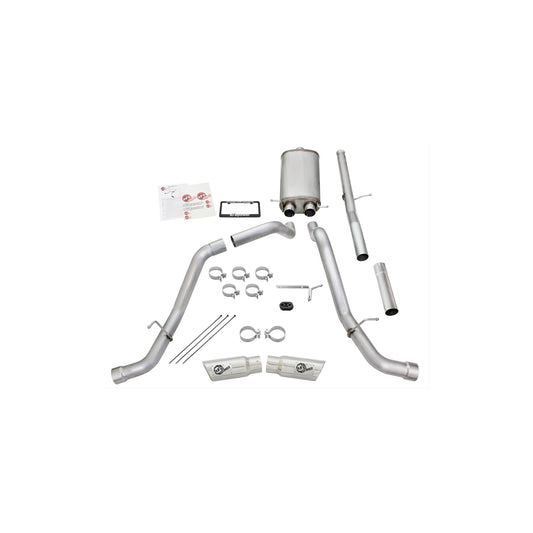  aFe 49-44057-P Cat-Back Exhaust System GM Silverado/Sierra 1500 09-18 / Silverado LD/Sierra Limited 2019 V6-4.3/V8-4.8/5.3L  | ML Performance UK Car Parts