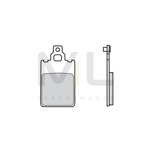 Brembo Carbon Ceramic, Scooter 07009 Brake Pad Set Front And Rear | ML Performance Car Parts