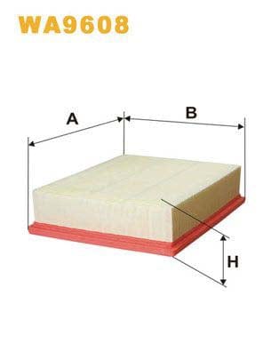 WIX Filters WA9608 Air Filter