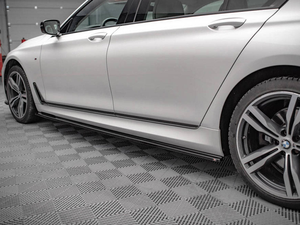 Maxton Design BMW 7 Long M-pack G12 (2015-) Side Skirts Diffusers