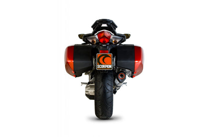 Scorpion RHA105SEO Honda VFR1200 Serket Parallel Slip-On - Brushed Stainless Steel Sleeve | ML Performance UK UK