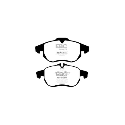 EBC DP91414 Cadillac Holden Opel Saab Orangestuff Front Brake Pads  - ATE/Girling/TRW Caliper 2 | ML Performance UK Car Parts