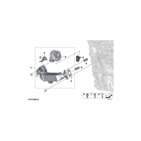 Genuine BMW 11717803614 E92 E93 E90 Holder (Inc. 118d, X1 18d & 730Ld) | ML Performance UK Car Parts