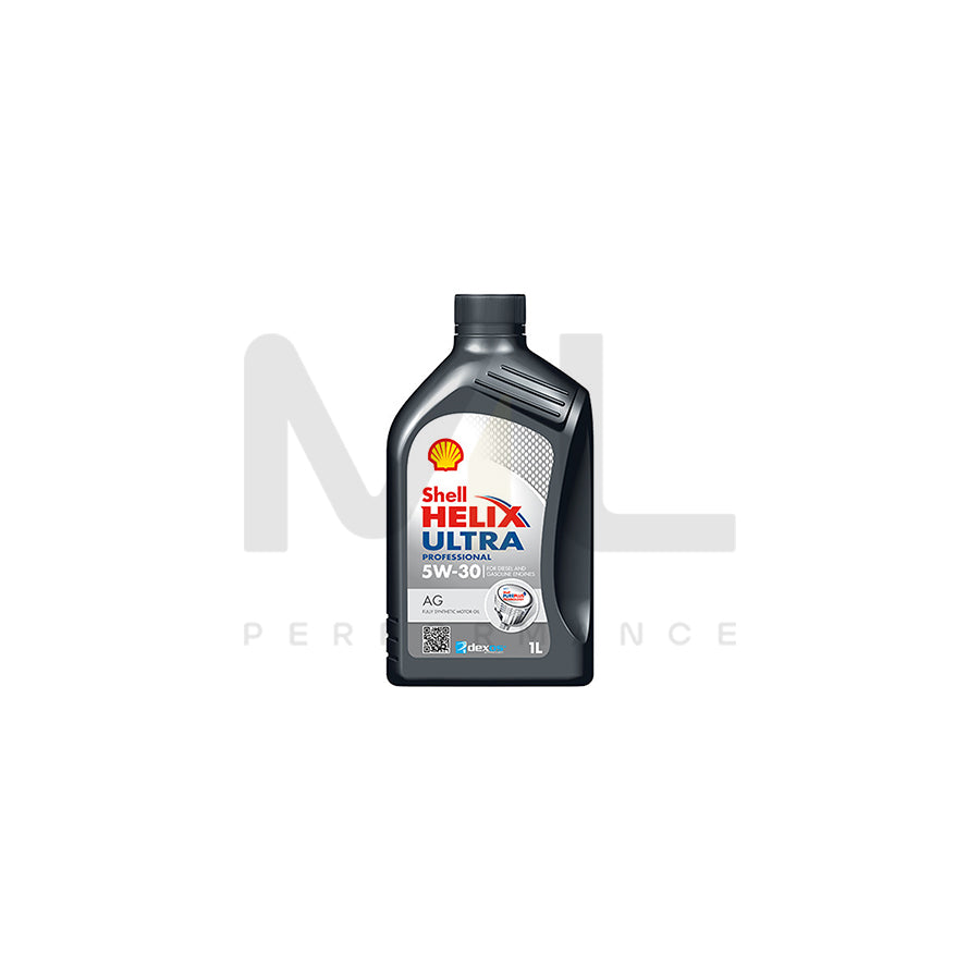 Shell Helix Ultra Professional AG Engine Oil - 5W-30 - 1Ltr Engine Oil ML Performance UK ML Car Parts