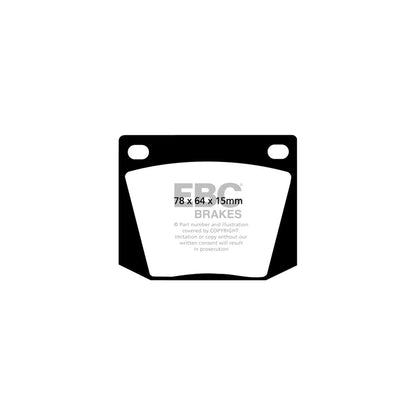 EBC PLK1270 AC Cobra Yellowstuff Pads and Brake Line Performance Pack - Girling/TRW Caliper 2 | ML Performance UK Car Parts