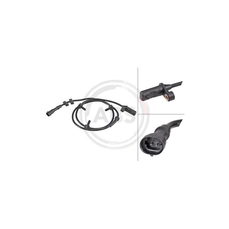 A.B.S. 32136 ABS Sensor for CHRYSLER PT Cruiser Estate | ML Performance UK Car Parts