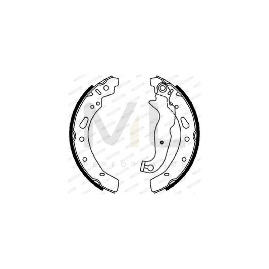 FERODO PREMIER FSB4018 Brake Shoe Set for MAZDA 2 | ML Performance Car Parts