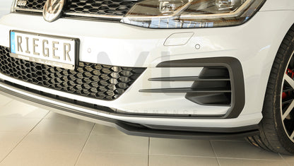 Rieger 00059580 VW Mk7 Golf Front Splitter (GTI, GTD & GTE) 8 | ML Performance UK Car Parts