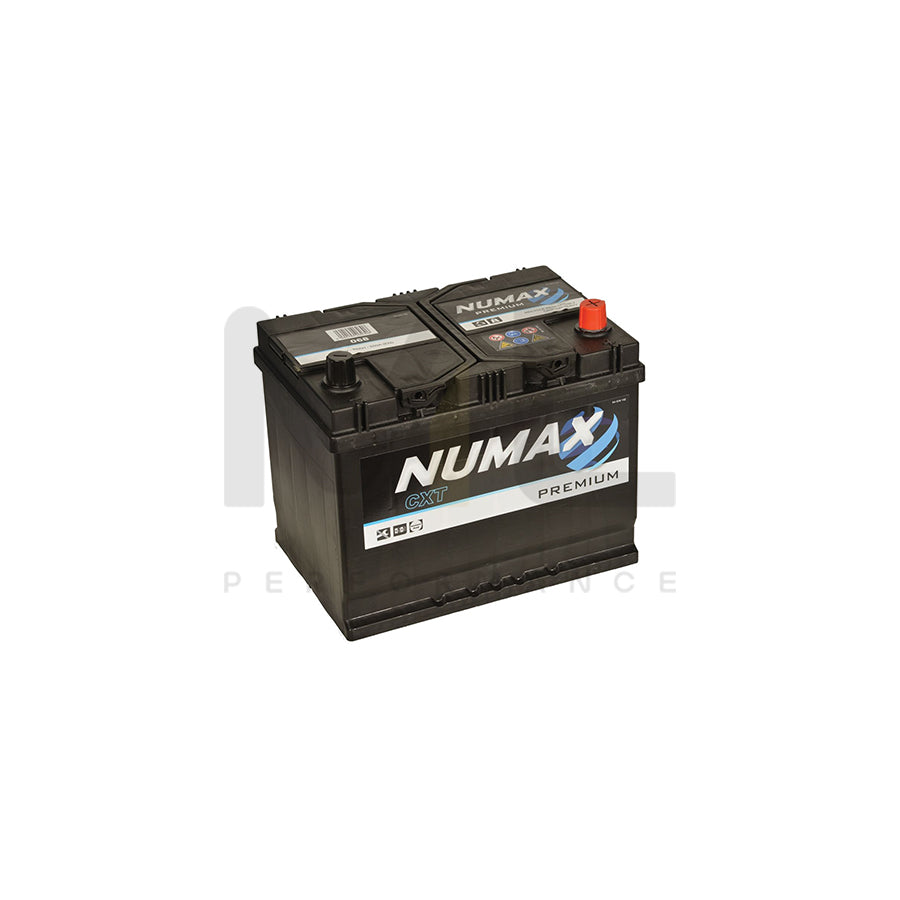 068 Numax Car Battery 12V 68AH | Car Batteries UK | ML Performance Car Parts