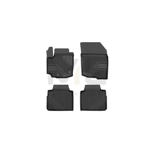 FROGUM Tailored, No.77 77426238 Floor mat set for SUZUKI SX4 II S-Cross (JY) Elastomer, Front and Rear, Quantity: 4, Black | ML Performance Car Parts