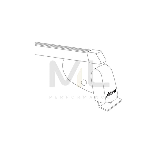 ATERA SIGNO 044125 Roof bars for cars without rails, 110 cm, 100 kg, Steel | ML Performance Car Parts