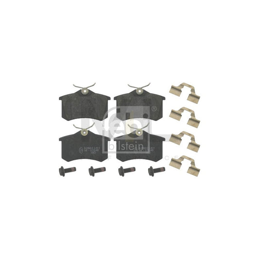 Febi Bilstein 16527 Brake Pad Set Rear Axle, Excl. Wear Warning Contact, With Attachment Material | ML Performance Car Parts
