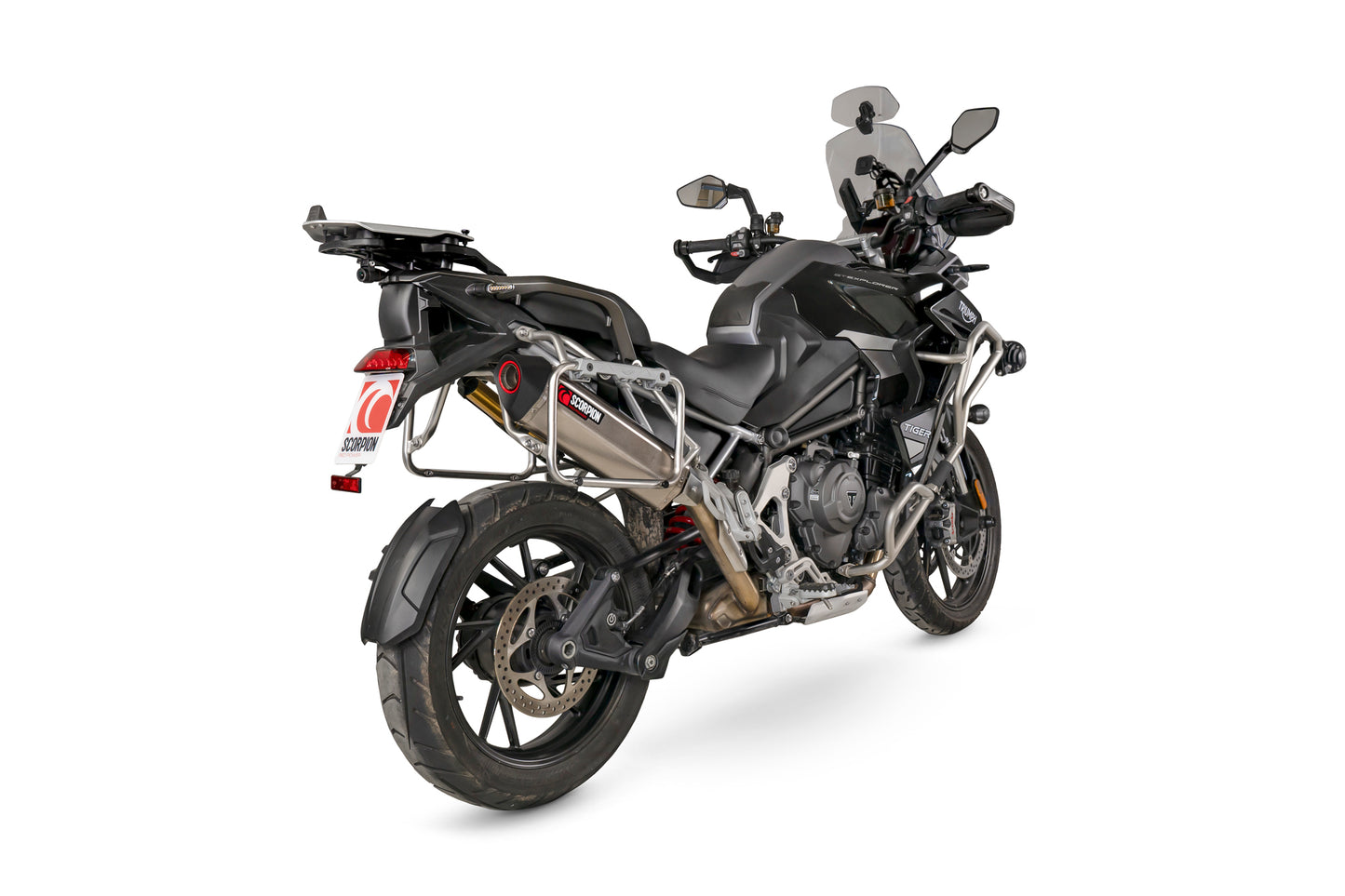 Scorpion RTR94SEO Triumph Tiger 1200 Serket Parallel Slip-On - Stainless Steel Sleeve | ML Performance UK UK