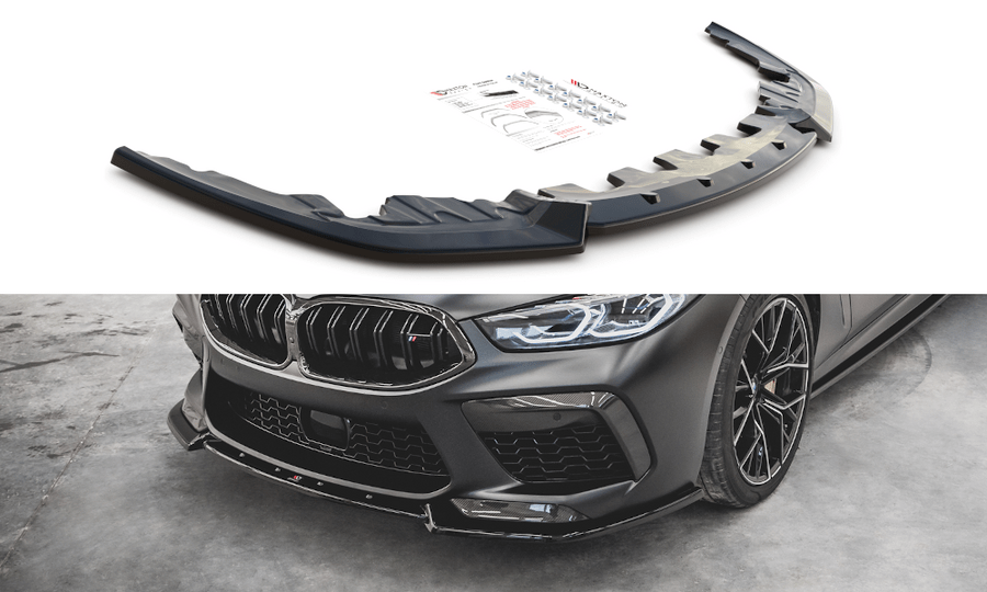 Maxton Design BM-M8-G16-FD3T Front Splitter V.3 BMW M8 F9X | ML Performance UK Car Parts