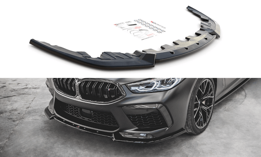 Maxton Design BM-M8-G16-FD3T Front Splitter V.3 BMW M8 F9X | ML Performance UK Car Parts