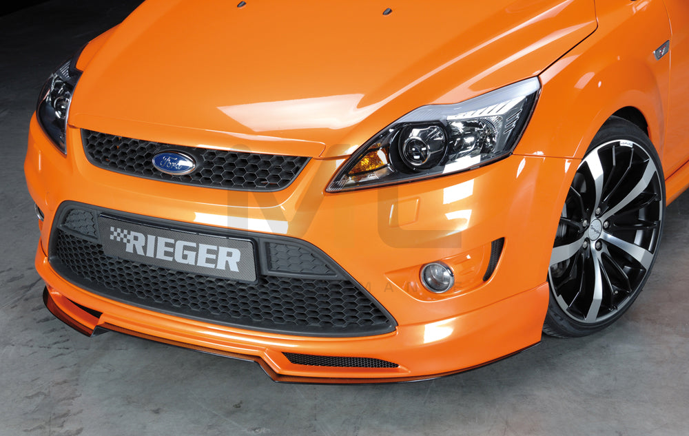 Rieger 00034150 Ford Focus 2 ST Front Splitter 3 | ML Performance UK Car Parts