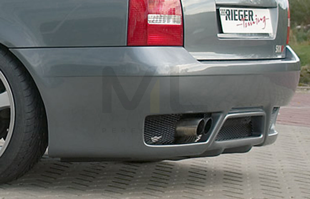 Rieger 00055047 Audi B5 A4 Rear Bumper 2 | ML Performance UK Car Parts