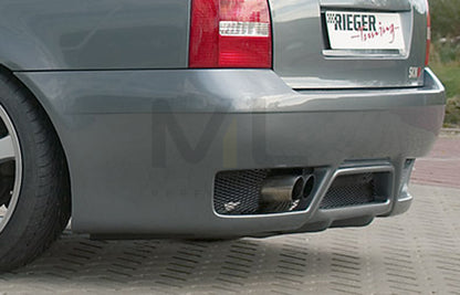 Rieger 00055047 Audi B5 A4 Rear Bumper 2 | ML Performance UK Car Parts