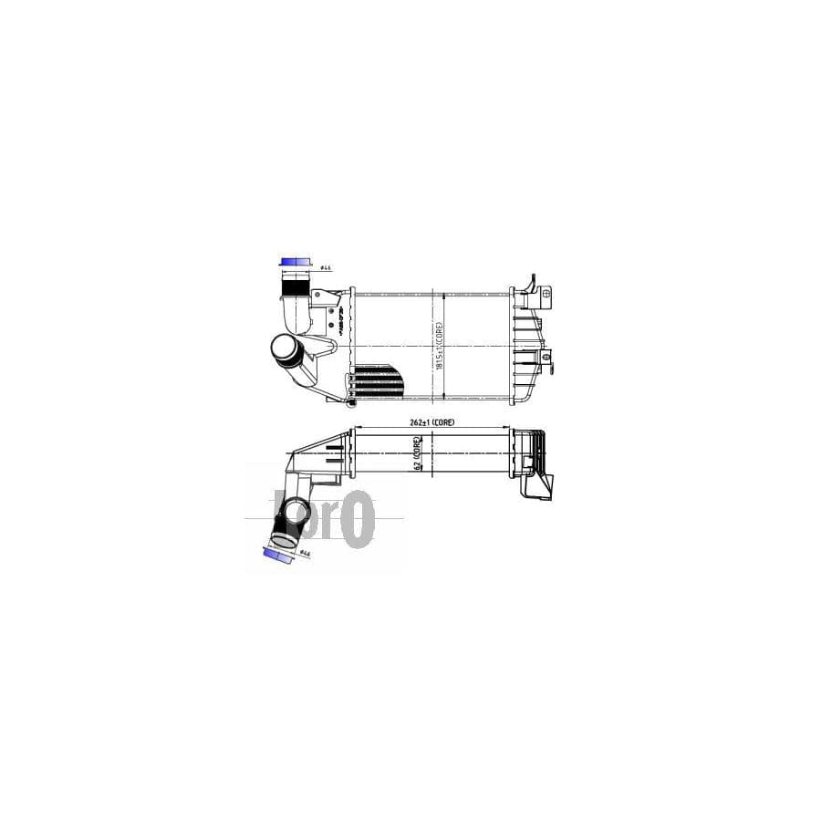 Abakus 0370180003 Intercooler | ML Performance UK