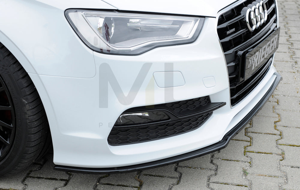 Rieger 00088116 Audi 8V Front Splitter (A3 & S3) 6 | ML Performance UK Car Parts