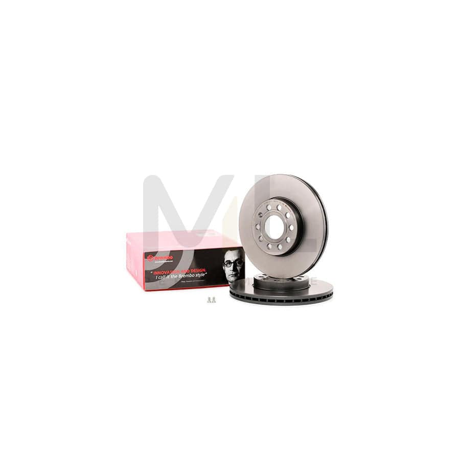 BREMBO COATED DISC LINE 09.9145.11 Brake Disc Internally Vented, Coated, with bolts/screws | ML Performance Car Parts