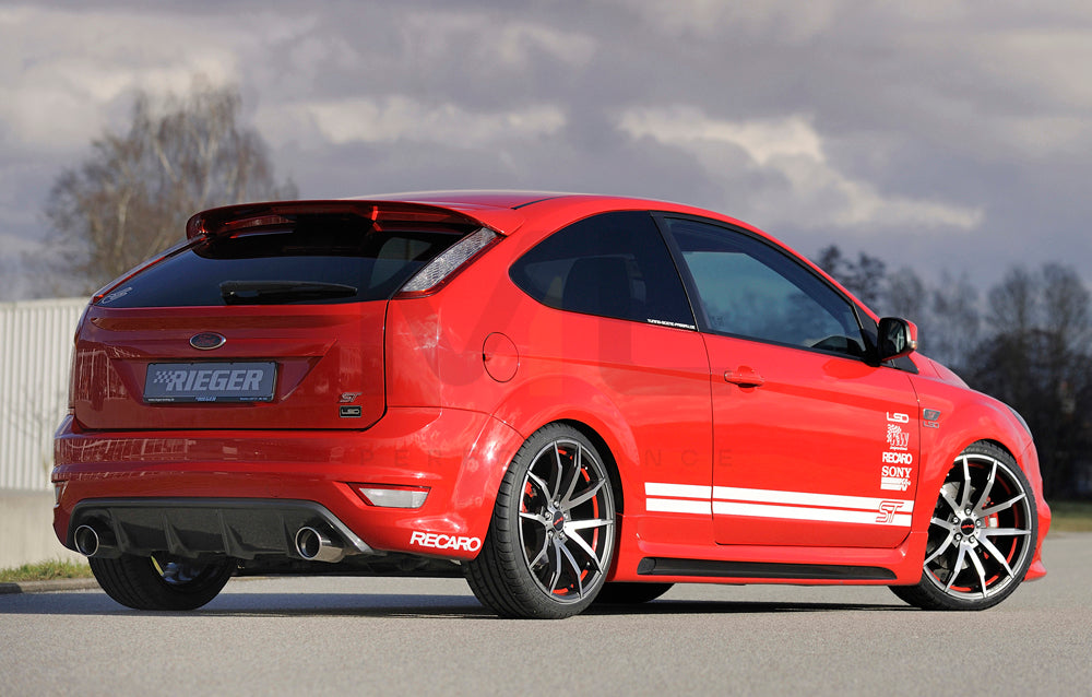 Rieger 00099118 Ford Focus 2 ST Rear Diffuser 3 | ML Performance UK Car Parts