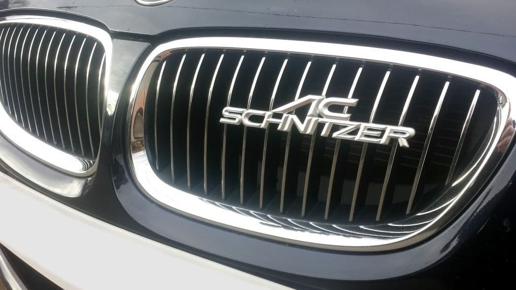 AC Schnitzer Front Grill Badge Silver