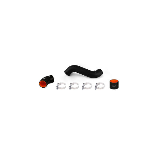 Mishimoto MMICP-MUS4-15CWBK 2015 Ford Mustang EcoBoost 2.3L Intercooler Cold Side Wrinkle Black Pipe and Boot Kit