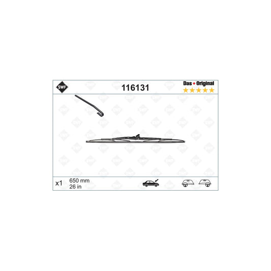 Swf Original 116131 Wiper Blade | ML Performance UK Car Parts