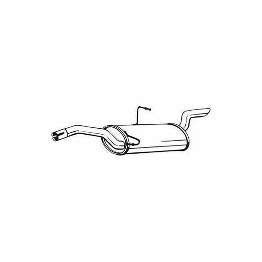 Bosal 145-407 Rear Silencer For Nissan Sunny Saloon (N14)