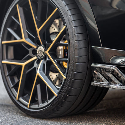 MANHART MHCLLIYSPOKE1101 CLASSIC LINE Y-SPOKE RIM SET  SILK MATTE BLACK FOR BMW X5 SERIES