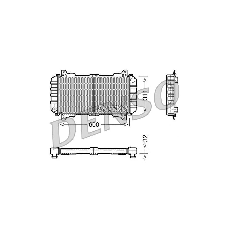 Denso DRM10016 Drm10016 Engine Radiator For Ford Escort | ML Performance UK