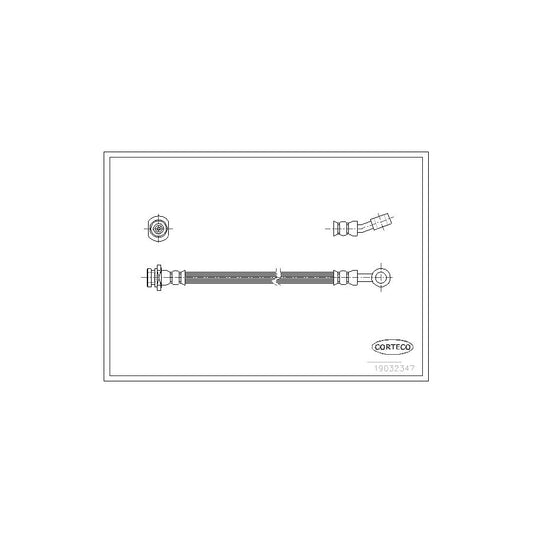 Corteco 19032347 Brake Hose | ML Performance UK
