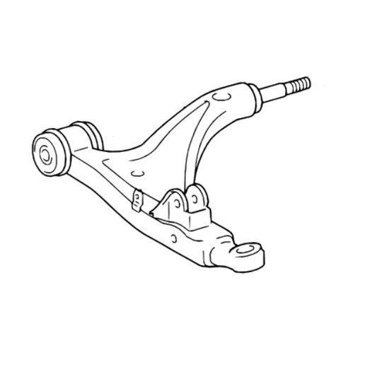 Genuine Lexus 48640-50050 LS Phase 3 N/S Front Lower Arm