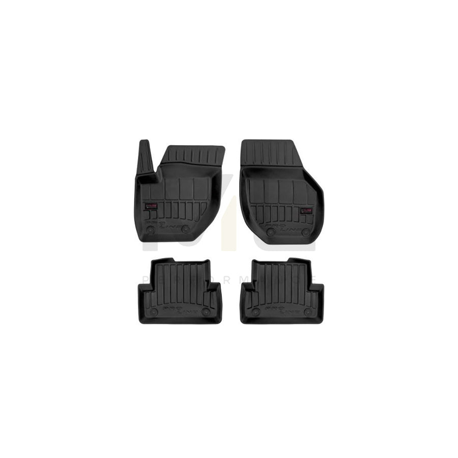 FROGUM Tailored 3D409033 Floor mat set for VOLVO V40 Estate (VW, 645) Elastomer, Front and Rear, Quantity: 4, Black | ML Performance Car Parts