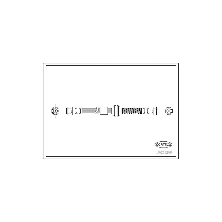 Corteco 19034269 Brake Hose | ML Performance UK