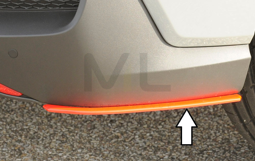 Rieger 00076008 Hyundai Rear Side Splitter (i30 N-Performance & i30 N) 3 | ML Performance UK Car Parts