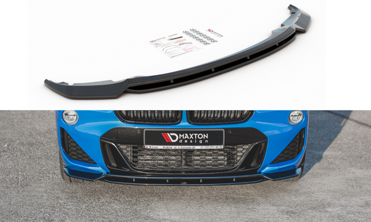 Maxton Design BM-X2-39-MPACK-FD1T+FD1RT Front Splitter BMW X2 F39 M-Pack | ML Performance UK Car Parts