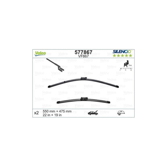 Valeo Silencio X.Trm 577867 Wiper Blade | ML Performance UK Car Parts
