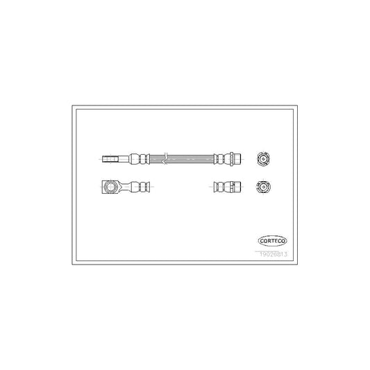 Corteco 19026813 Brake Hose | ML Performance UK