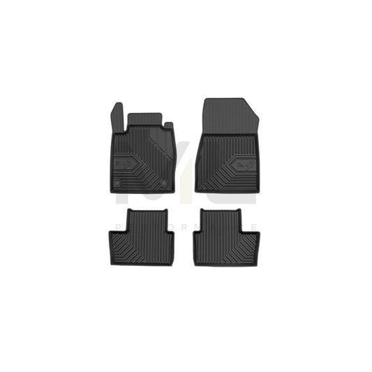 FROGUM Tailored, No.77 77409811 Floor mat set Elastomer, Front and Rear, Quantity: 4, Black | ML Performance Car Parts