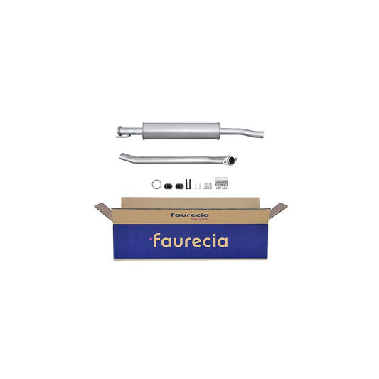 Hella 8LC 366 024-601 Middle Silencer