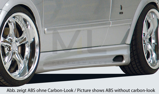 Rieger 00099305 Opel Astra G Side Skirt 1 | ML Performance UK Car Parts