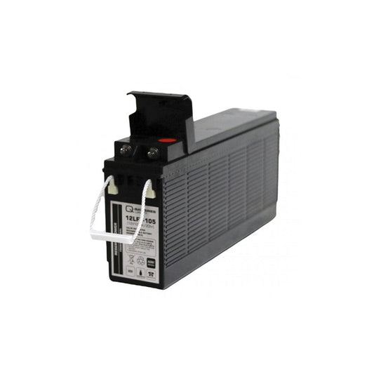 Q-Batteries 12LFT105 12V 108Ah AGM Front terminal lead accumulator 10year type VRLA | ML Performance UK Car Parts