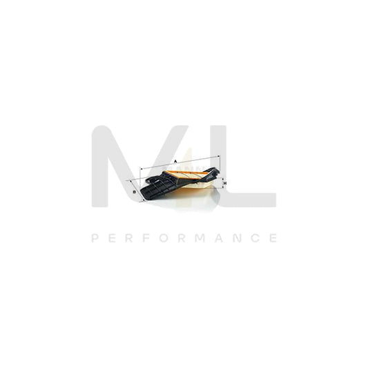 MANN-FILTER C 20 028 Air Filter Filter Insert | ML Performance Car Parts