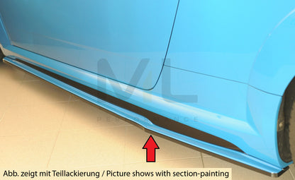 Rieger 00055186 Audi 8J-FV 8S Side Skirt Splitter (TT, TTS & TTRS) 4 | ML Performance UK Car Parts