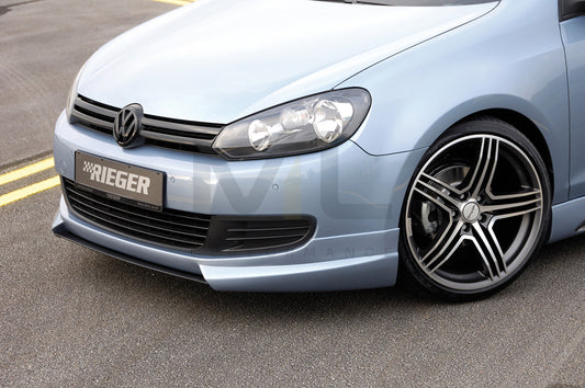Rieger 00059501 VW Mk6 Golf Front Splitter 1 | ML Performance UK Car Parts